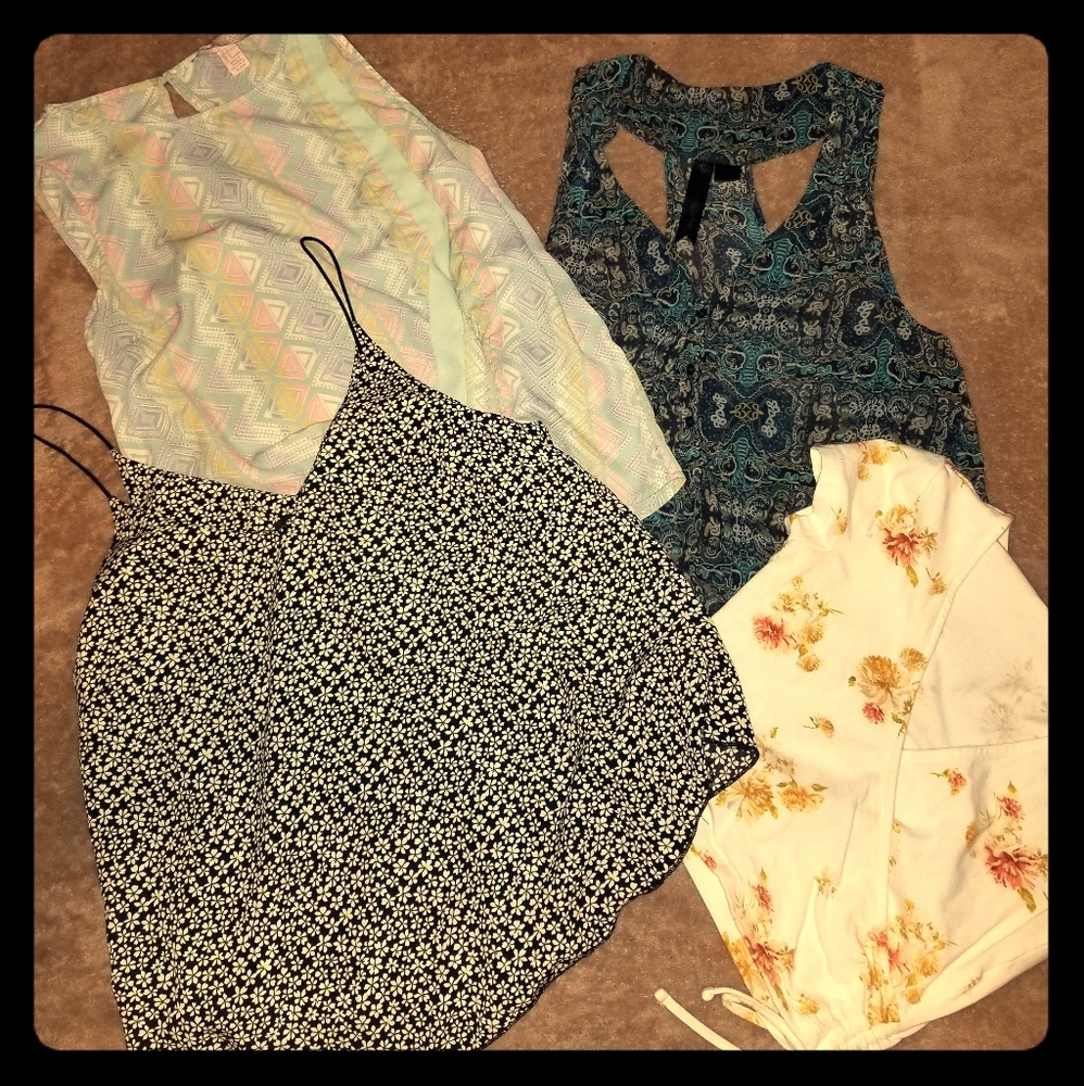 Crop tops and tanks
